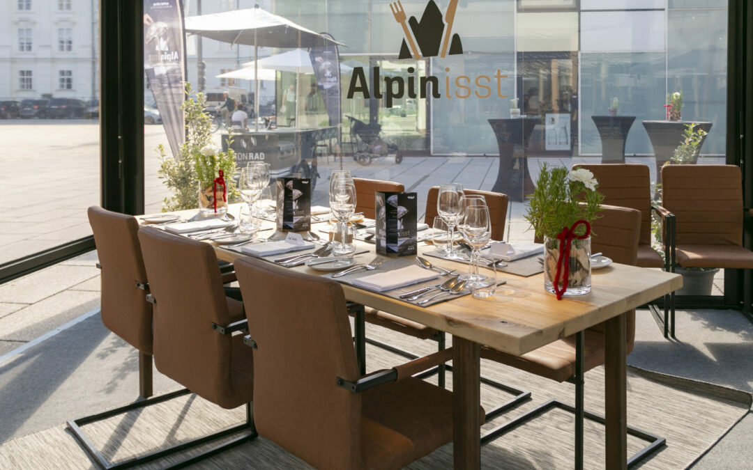 Alpine Küche auf Haubenniveau
